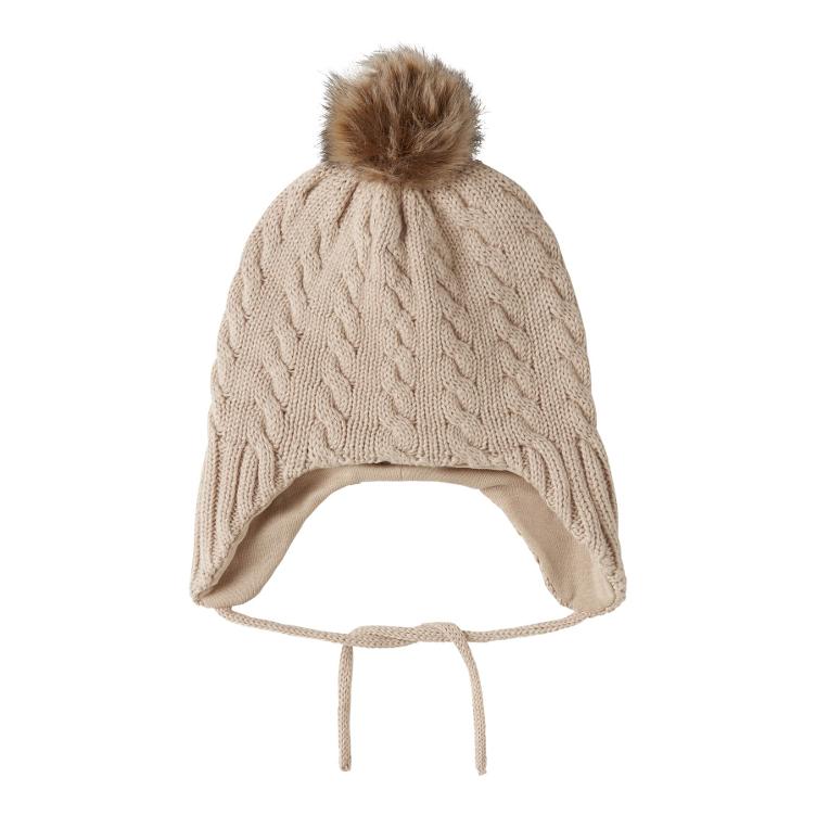 NAME IT BABY Strickmütze aus 100 % Bio-Baumwolle – Peyote