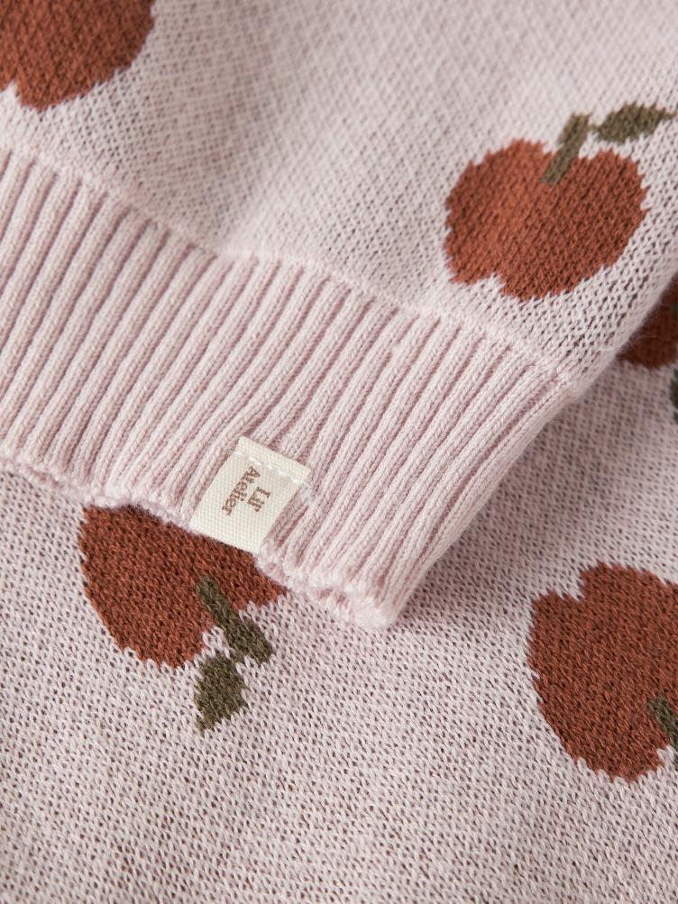 Lil’ Atelier Strickpullover – Hushed Violet - 2