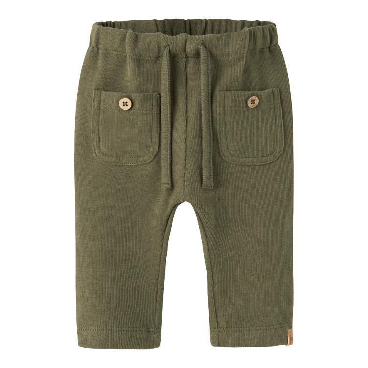 Lil’ Atelier BABY Hose – Green Winter Moss