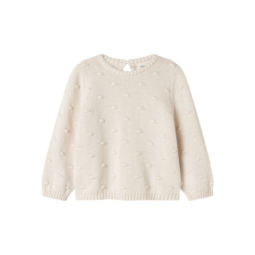 Unisex Strickpullover für Kinder – aus Bio- & recycelter Baumwolle, Loose Fit - Lil`Atelier