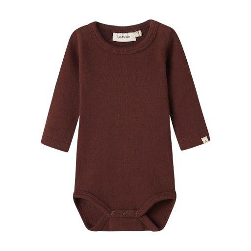 Langarmbody – aus 95% Bio-Baumwolle - Lil`Atelier