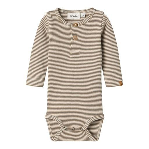 Baby Langarmbody Junge – aus 100% Bio-Baumwolle - Lil`Atelier