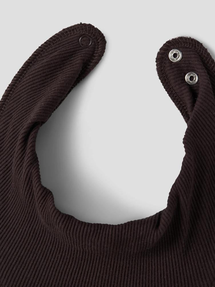 NAME IT Baby Scarf Bib – Chocolate Plum - 2