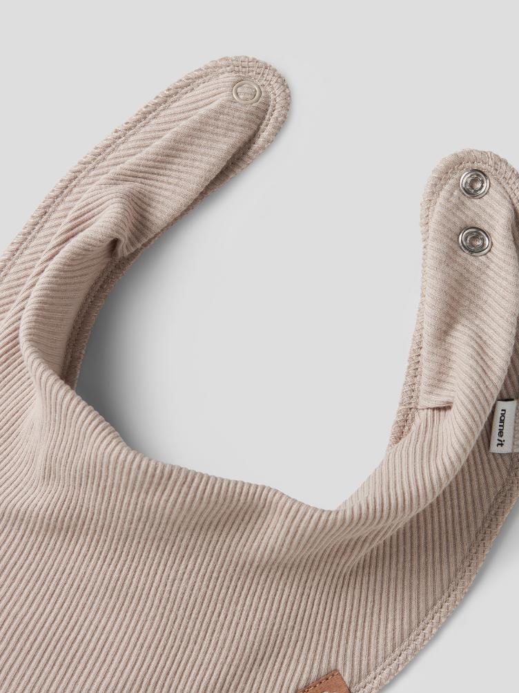 Name it – Ripp Dreieckstuch-Lätzchen aus Bio-Baumwolle Mix (Scarf Bib) - 2
