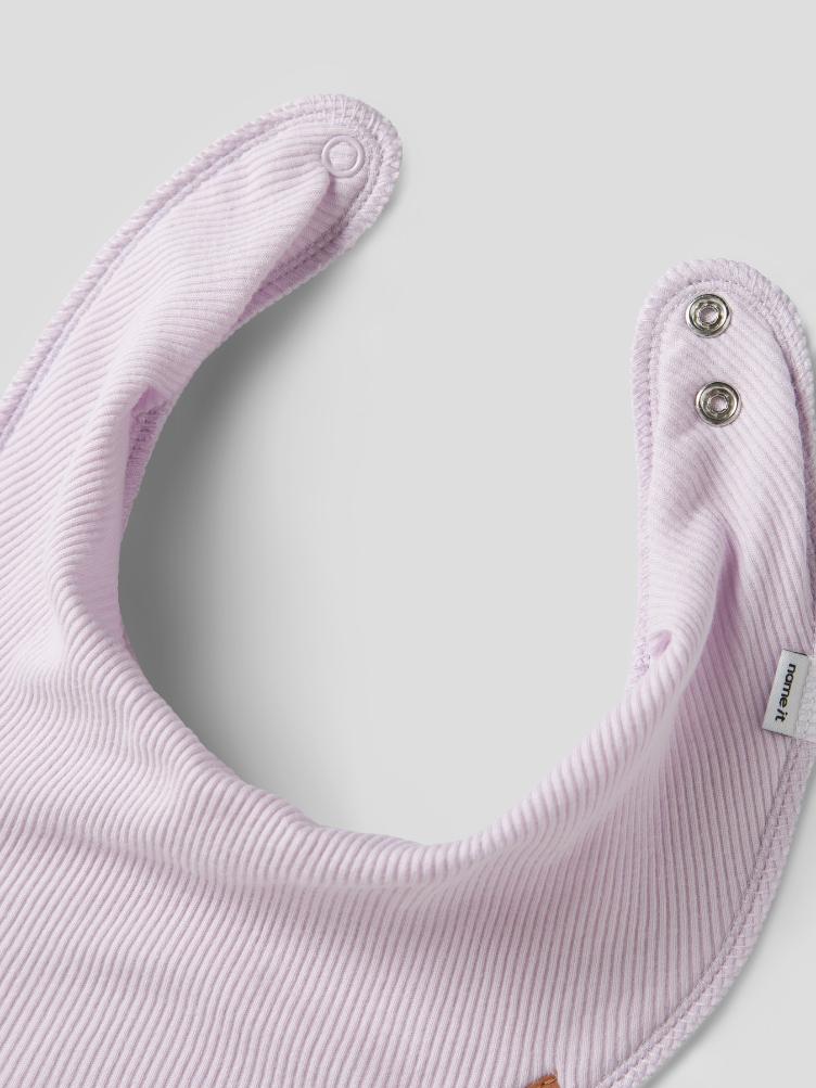 Name it – Ripp Dreieckstuch-Lätzchen aus Bio-Baumwolle Mix (Scarf Bib) - 2