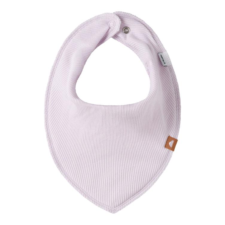 Name it – Ripp Dreieckstuch-Lätzchen aus Bio-Baumwolle Mix (Scarf Bib)