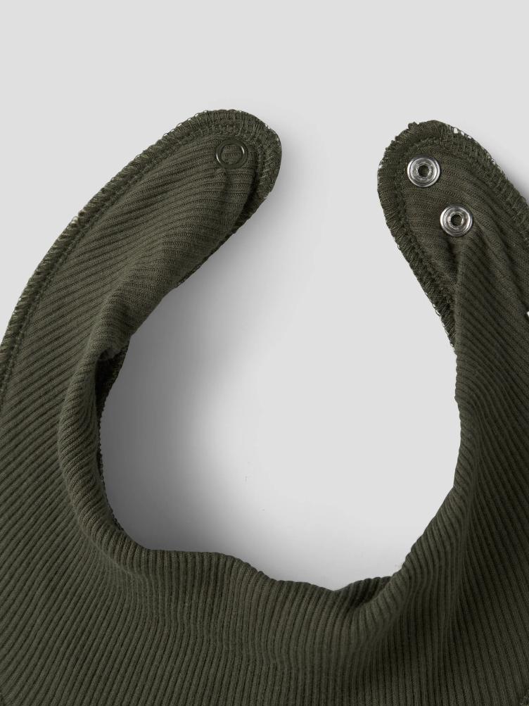 NAME IT Baby Scarf Bib – Olive Night - 2