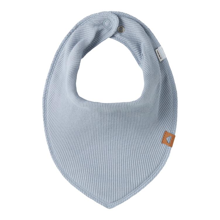 Name it – Ripp Dreieckstuch-Lätzchen aus Bio-Baumwolle Mix (Scarf Bib)