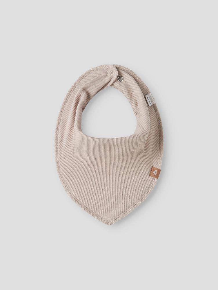 Name it – Ripp Dreieckstuch-Lätzchen aus Bio-Baumwolle Mix (Scarf Bib) - 1