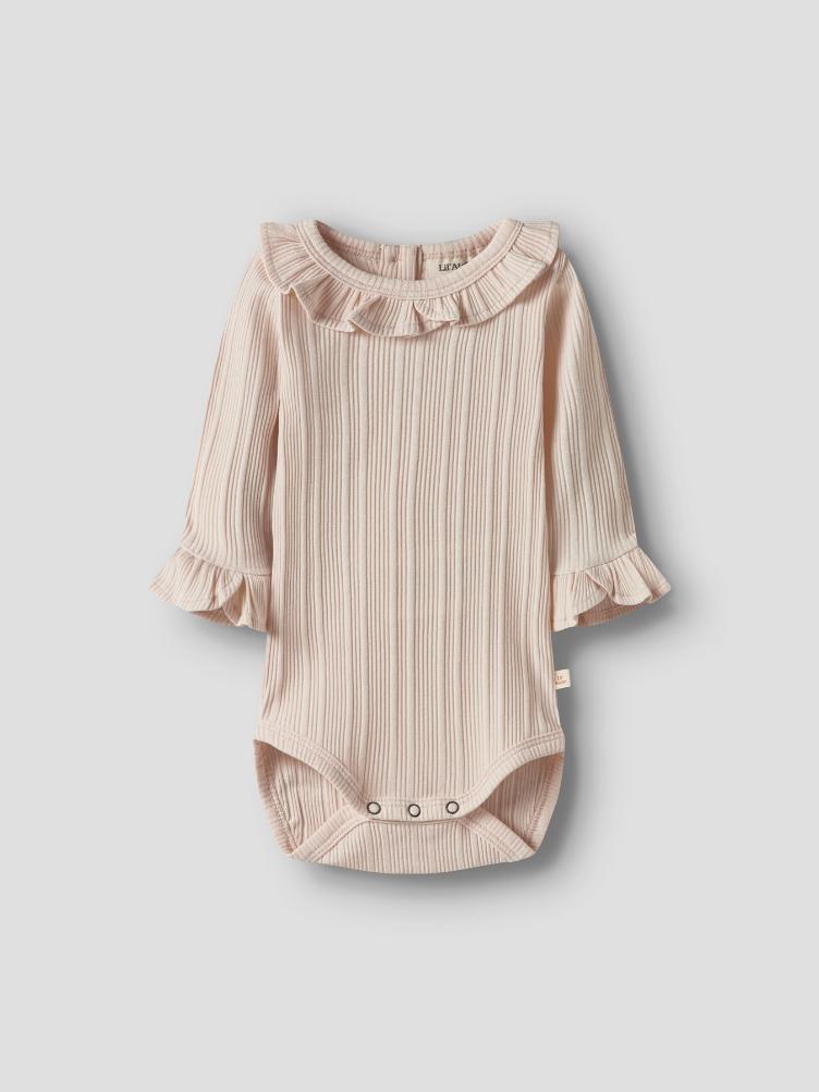 Lil’ Atelier – Body für Mädchen aus Bio-Baumwolle und Modal (Rib) - 1