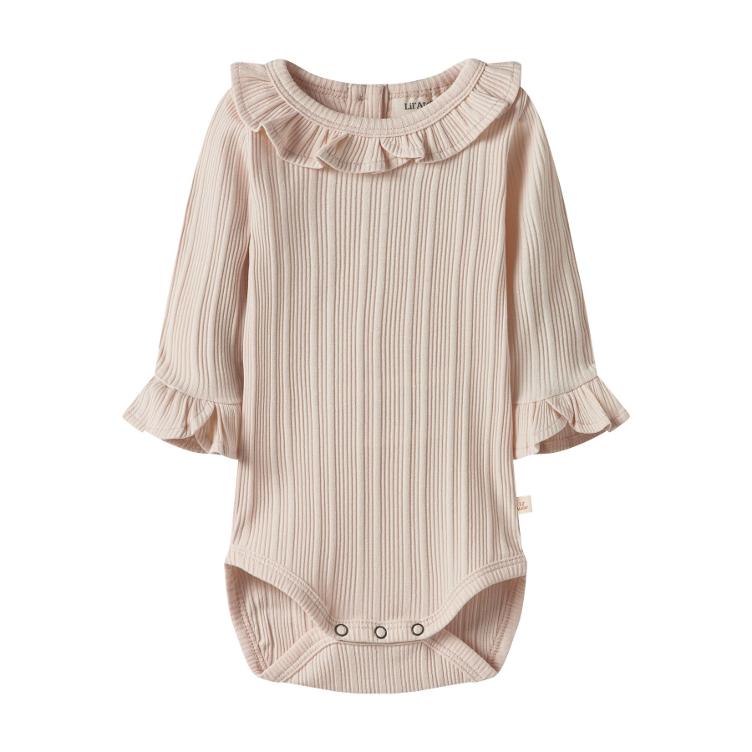 Lil’ Atelier – Body für Mädchen aus Bio-Baumwolle und Modal (Rib)