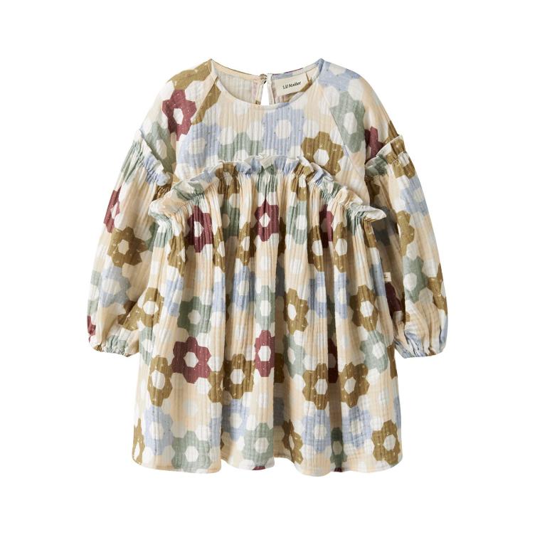 SALE I Lil’ Atelier – Musselin Kleid aus Bio-Baumwolle