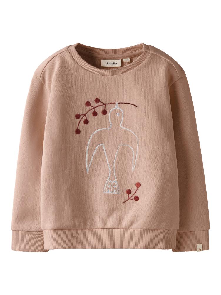 Lil’ Atelier – Sweatshirt aus recycelter Baumwolle - 0