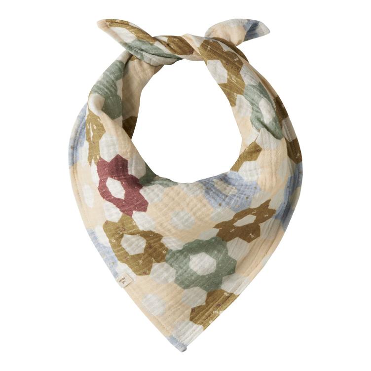 Lil’ Atelier – Musselin Scarf aus Bio-Baumwolle (Allover-Print)