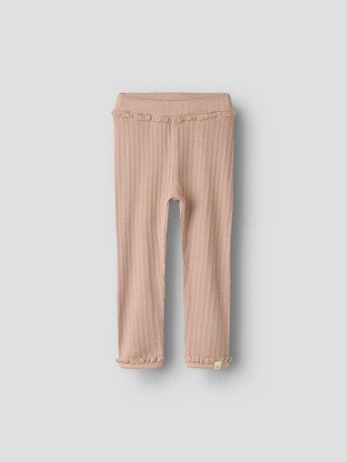Mädchen Slim Fit Leggings mit Spitzenabschluss Lil’ Atelier - 1
