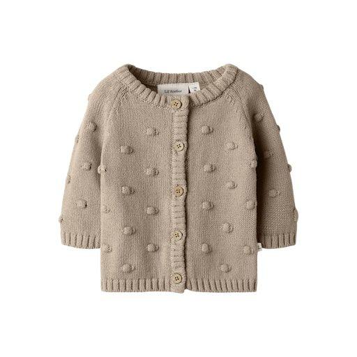 Unisex Kinder-Cardigan – aus Bio- & recycelter Baumwolle, Regular Fit - Lil` Atelier