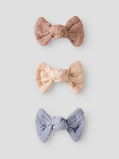 Lil’ Atelier – Haarspangen-Set für Mädchen aus Musselin - 1