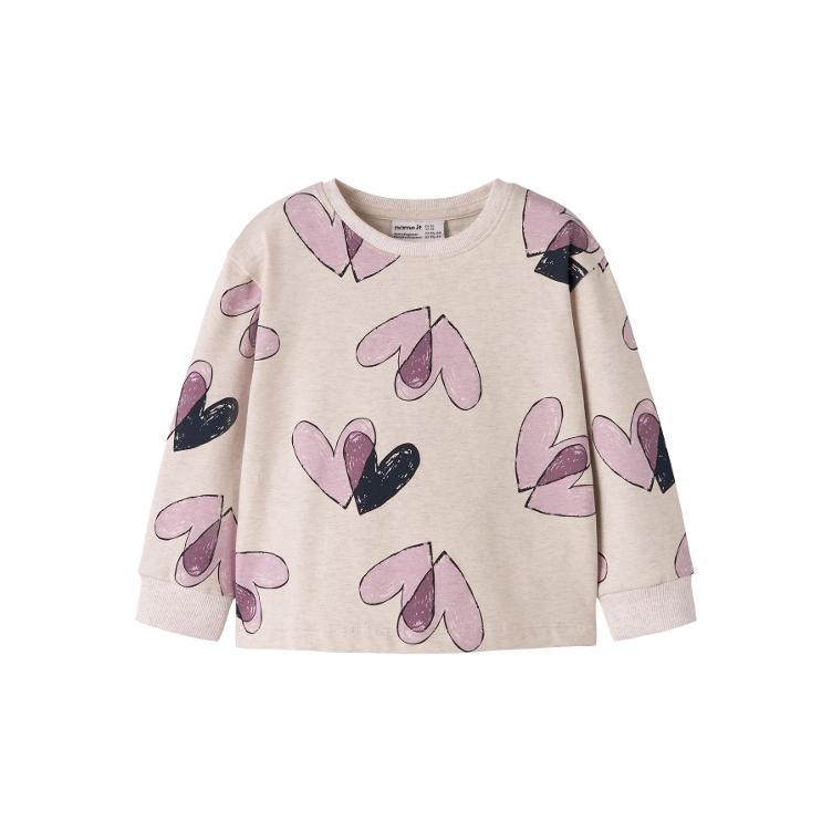 Name it – Sweatshirt für Mädchen aus Bio-Baumwolle (Standard Fit)