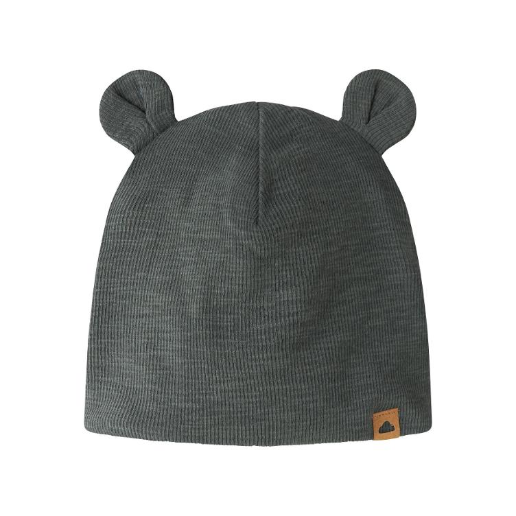 Name it – Baby-Mütze aus Bio-Baumwolle mit Ohrenschutz (Rib)