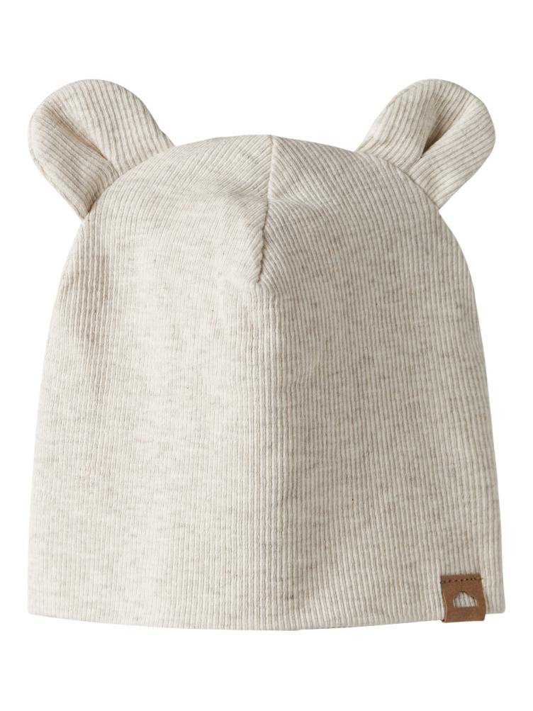 Name it – Baby-Mütze aus Bio-Baumwolle mit Ohrenschutz (Rib) - 1