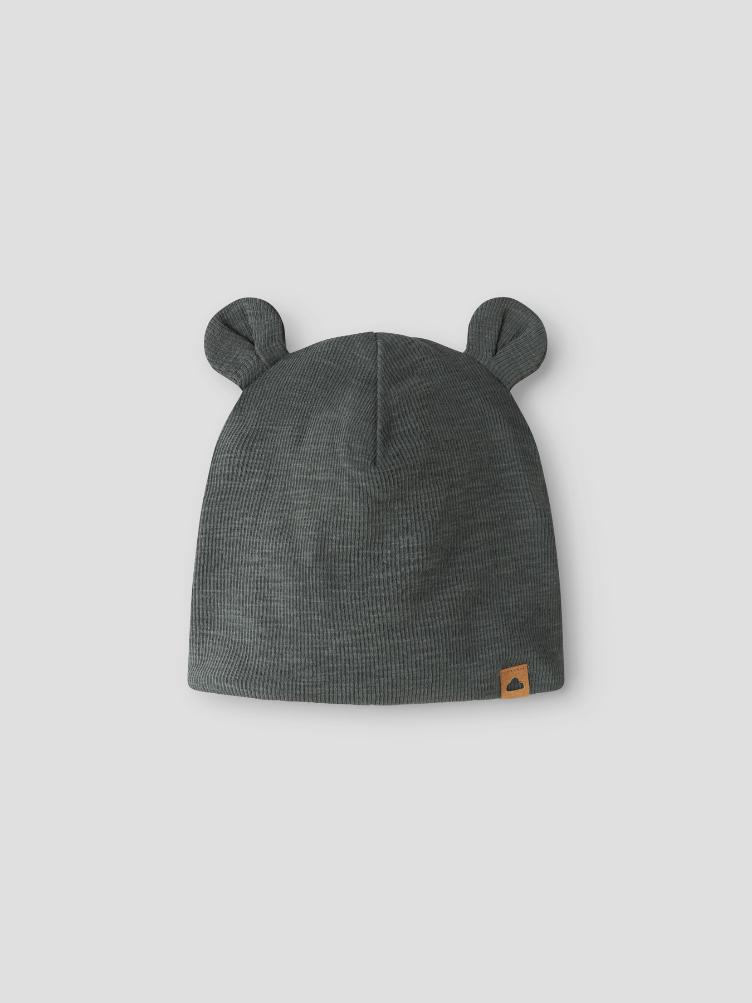 Name it – Baby-Mütze aus Bio-Baumwolle mit Ohrenschutz (Rib) - 2