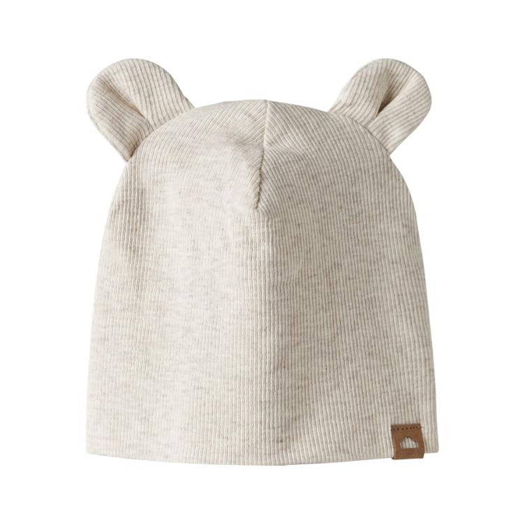 Name it – Baby-Mütze aus Bio-Baumwolle mit Ohrenschutz (Rib)