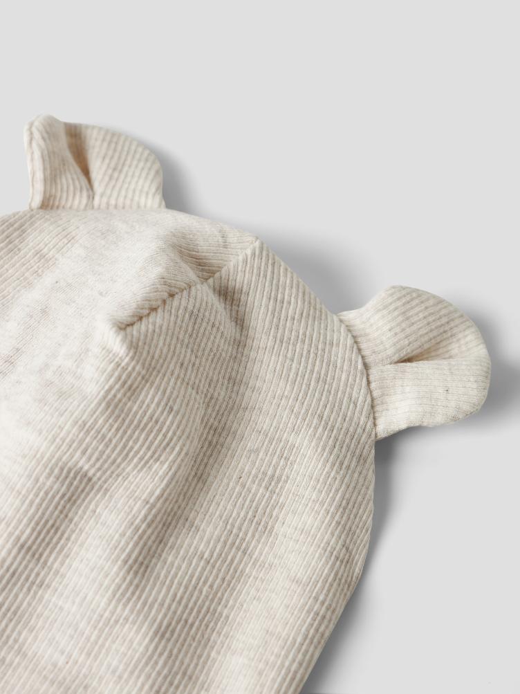 Name it – Baby-Mütze aus Bio-Baumwolle mit Ohrenschutz (Rib) - 3