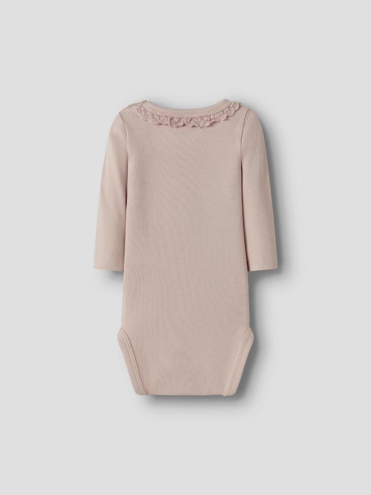 Baby Langarm Body aus Bio-Baumwolle & TENCEL™ Lil’ Atelier - 0
