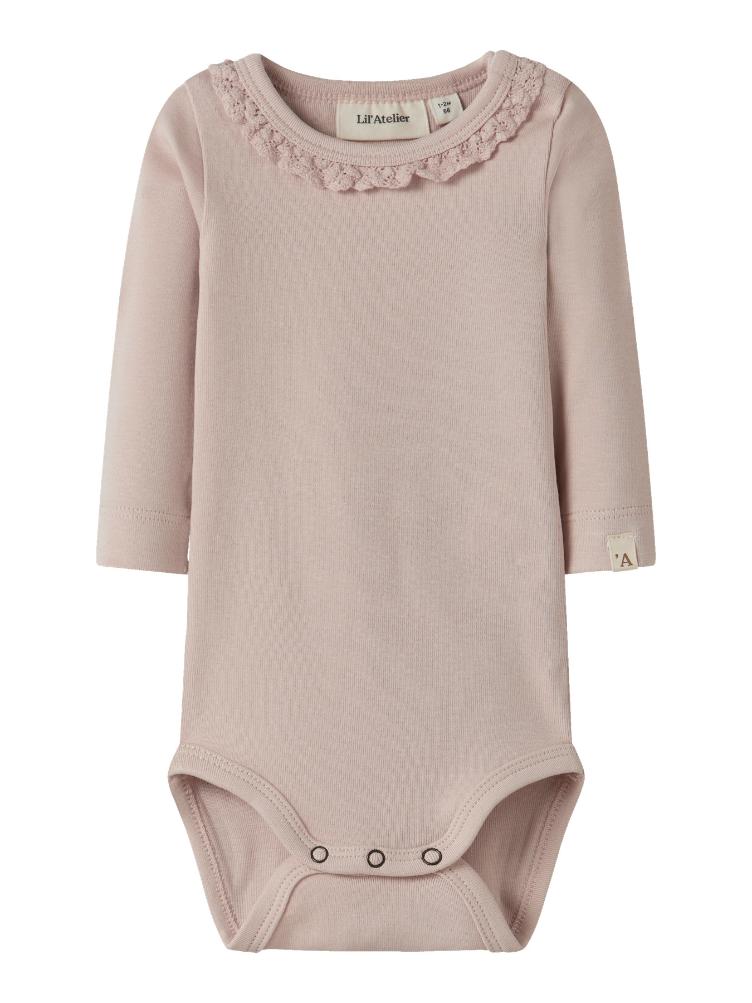 Baby Langarm Body aus Bio-Baumwolle & TENCEL™ Lil’ Atelier - 1