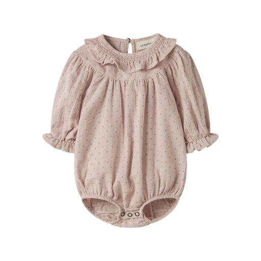 Baby Blusen-Body aus Bio-Baumwolle – mit Smock-Detail Lil’ Atelier