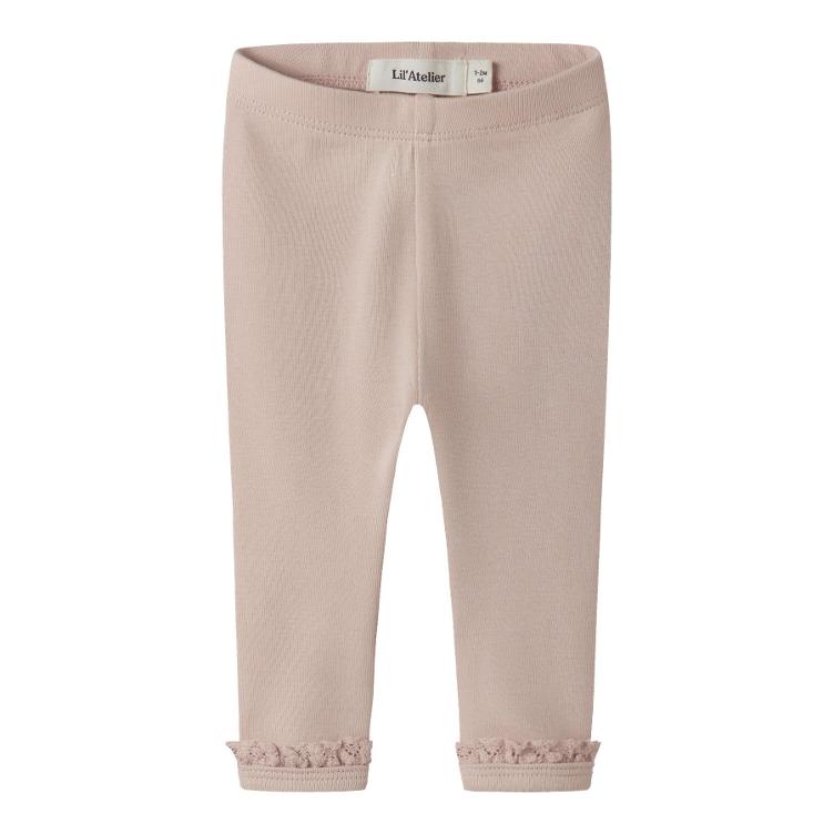 Mädchen Leggings aus Bio-Baumwolle & TENCEL™ – Slim Fit Lil’ Atelier