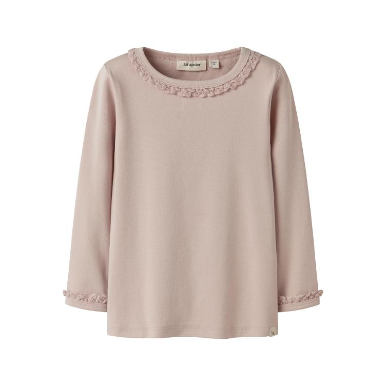 Mädchen Langarm T-Shirt aus Bio-Baumwolle & TENCEL™ – Slim Fit Lil’ Atelier