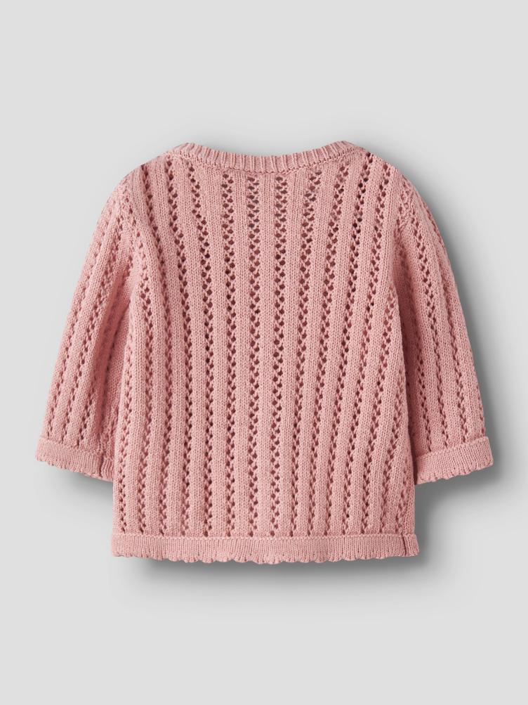 Lil’ Atelier Fabiola Strickcardigan – Misty Rose - 2