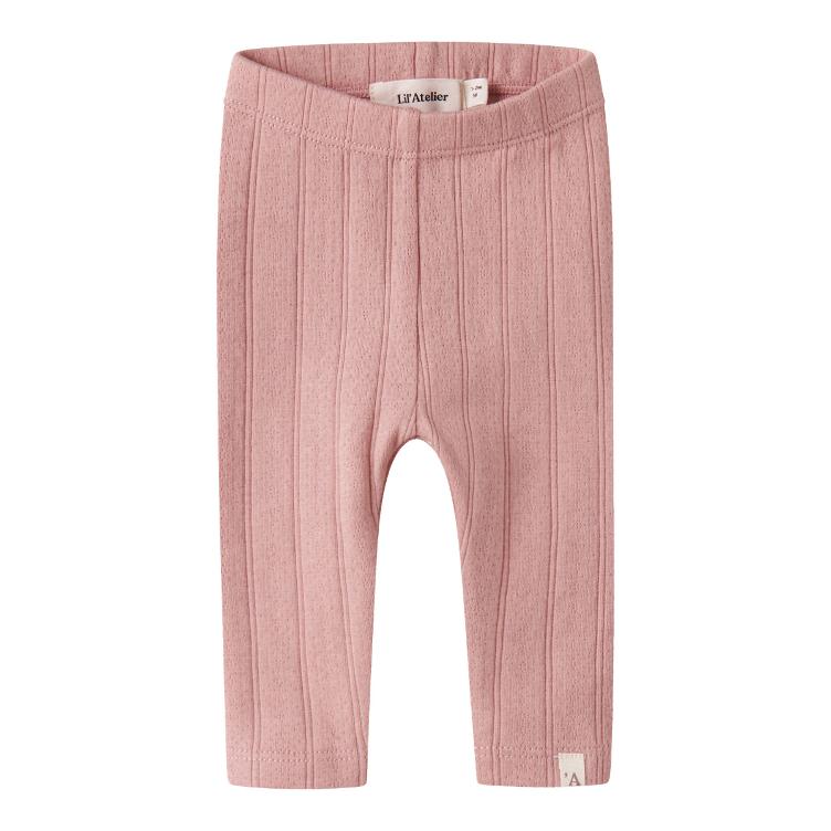 Lil’ Atelier Alina Baby Leggings – Misty Rose