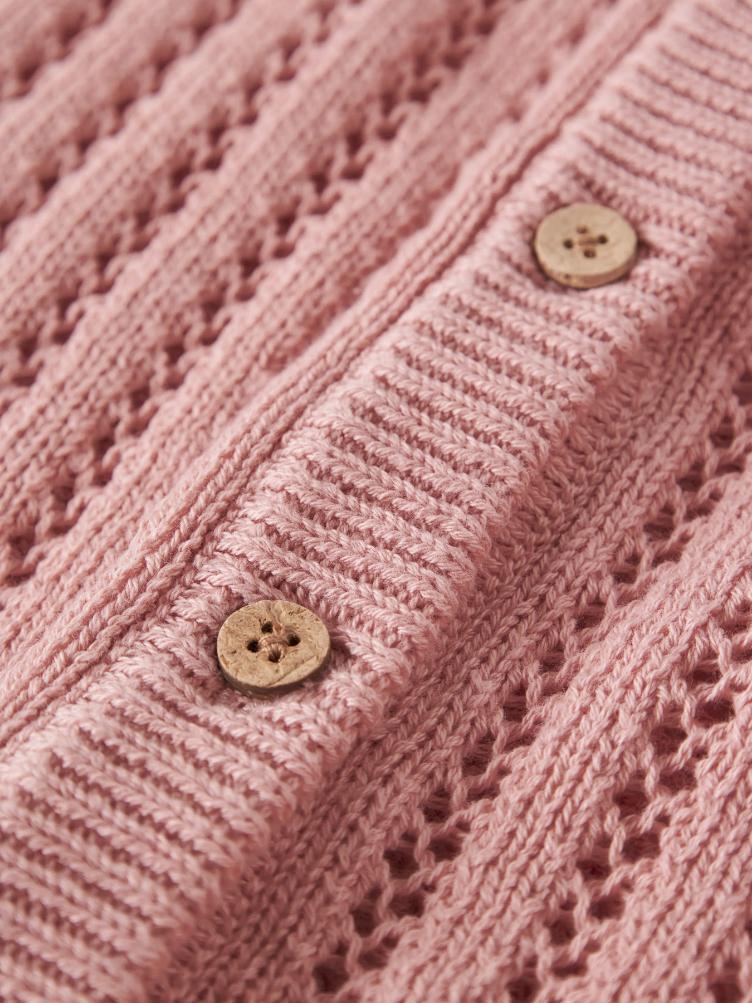 Lil’ Atelier Fabiola Strickcardigan – Misty Rose - 2