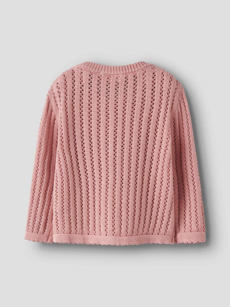 Lil’ Atelier Fabiola Strickcardigan – Misty Rose - 3