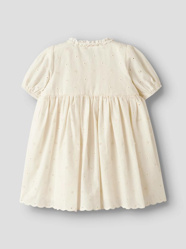 Lil’ Atelier Kinder Kleid Flores – Coconut Milk - 2