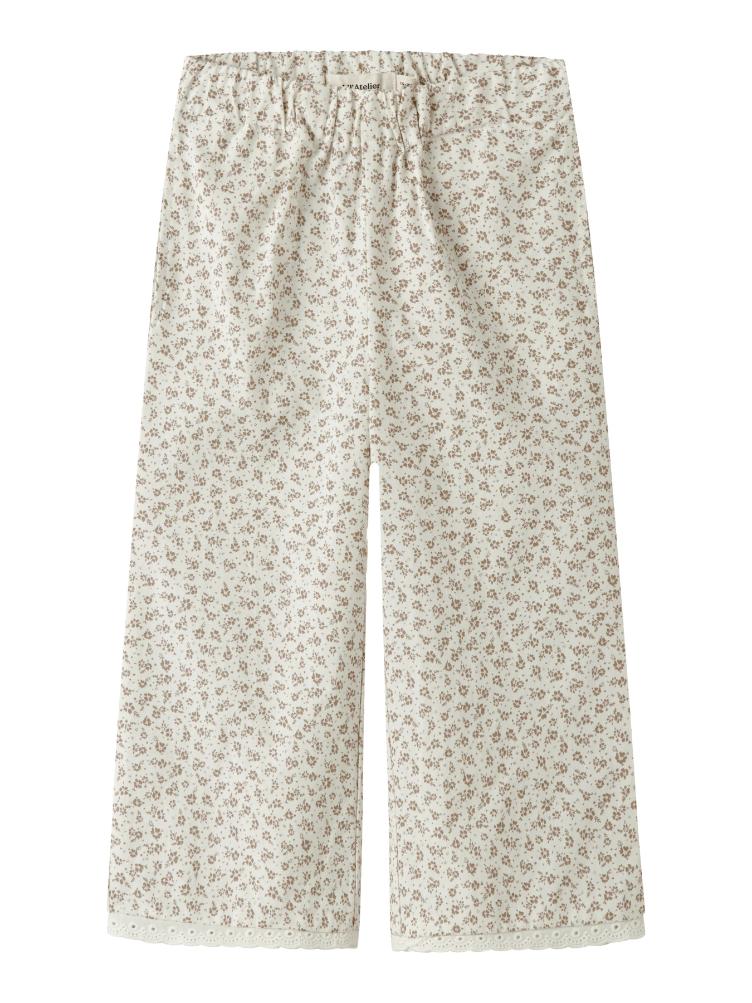 Lil’ Atelier Wide Ankle Pant – Coconut Milk - 3