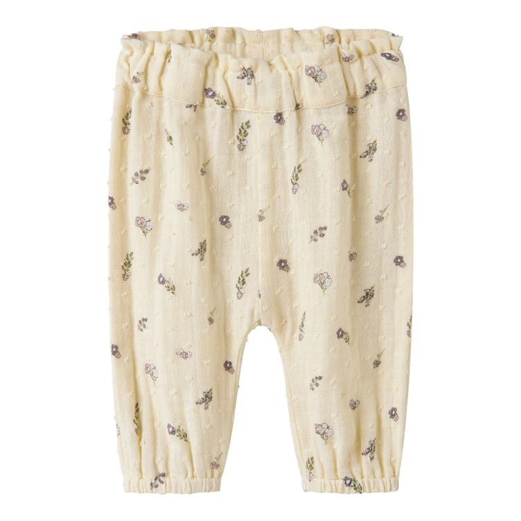 Name it – Hose aus Bio-Baumwolle (Musselin) im Regular Fit mit Allover-Print