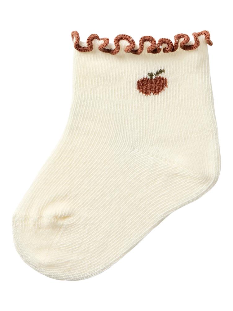 Lil’ Atelier Socken – Turtledove Apple - 0