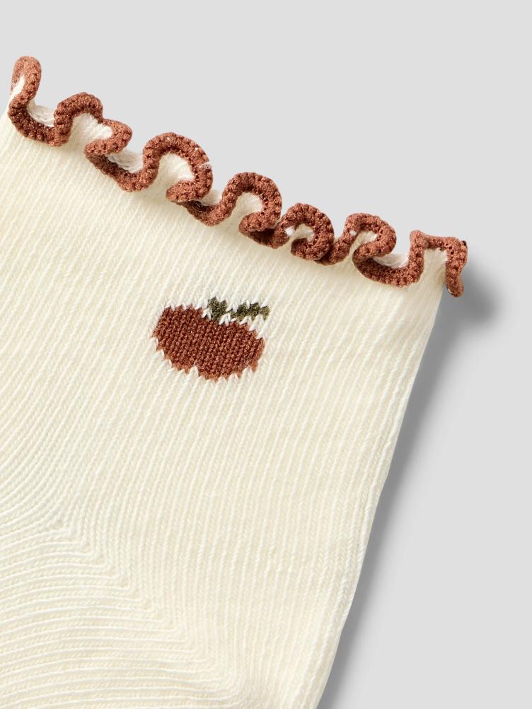 Lil’ Atelier Socken – Turtledove Apple - 2