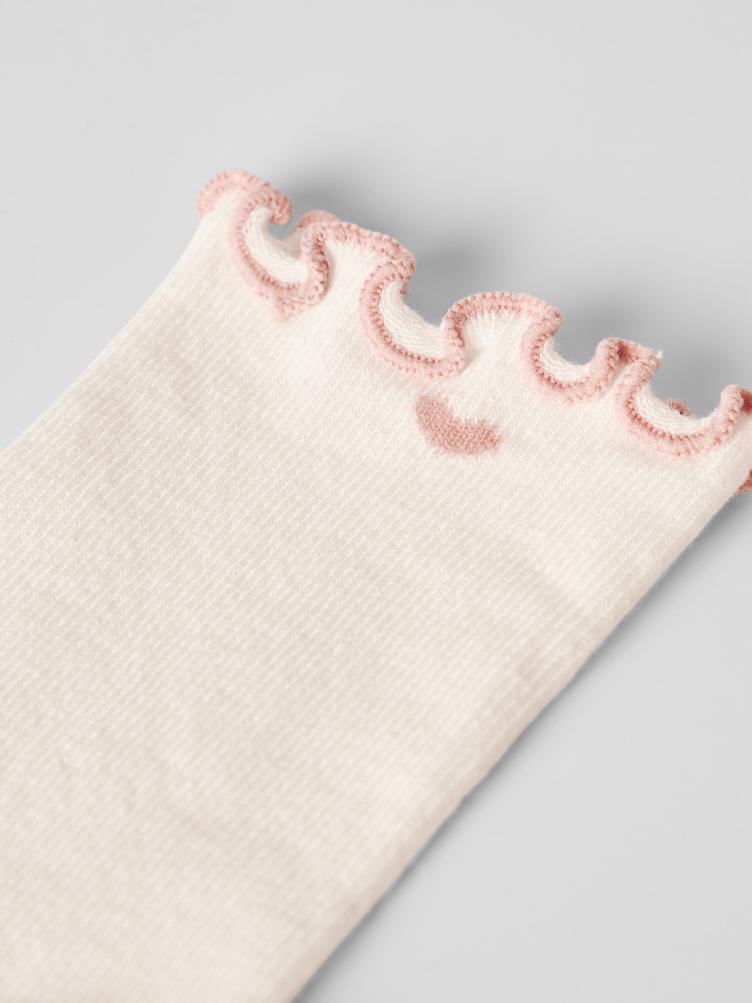 Lil’ Atelier Fiducia Kinder Socken – Coconut Milk - 3