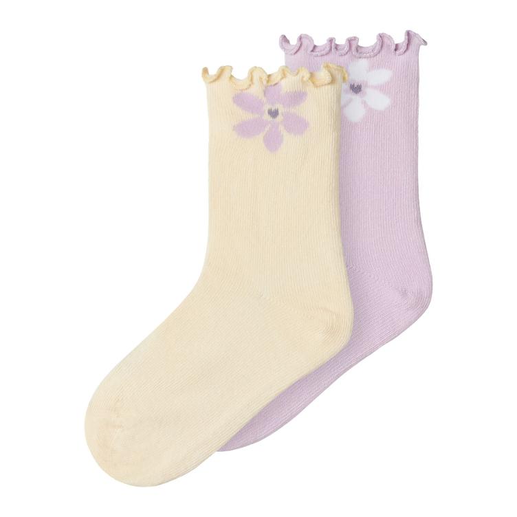 Name it – Socken für Mädchen aus Bio-Baumwolle (2er Pack)