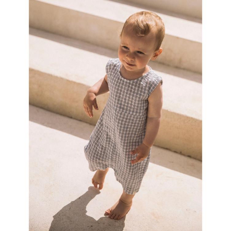 Lil’ Atelier Sleeveless Loose Suit – Coconut Milk