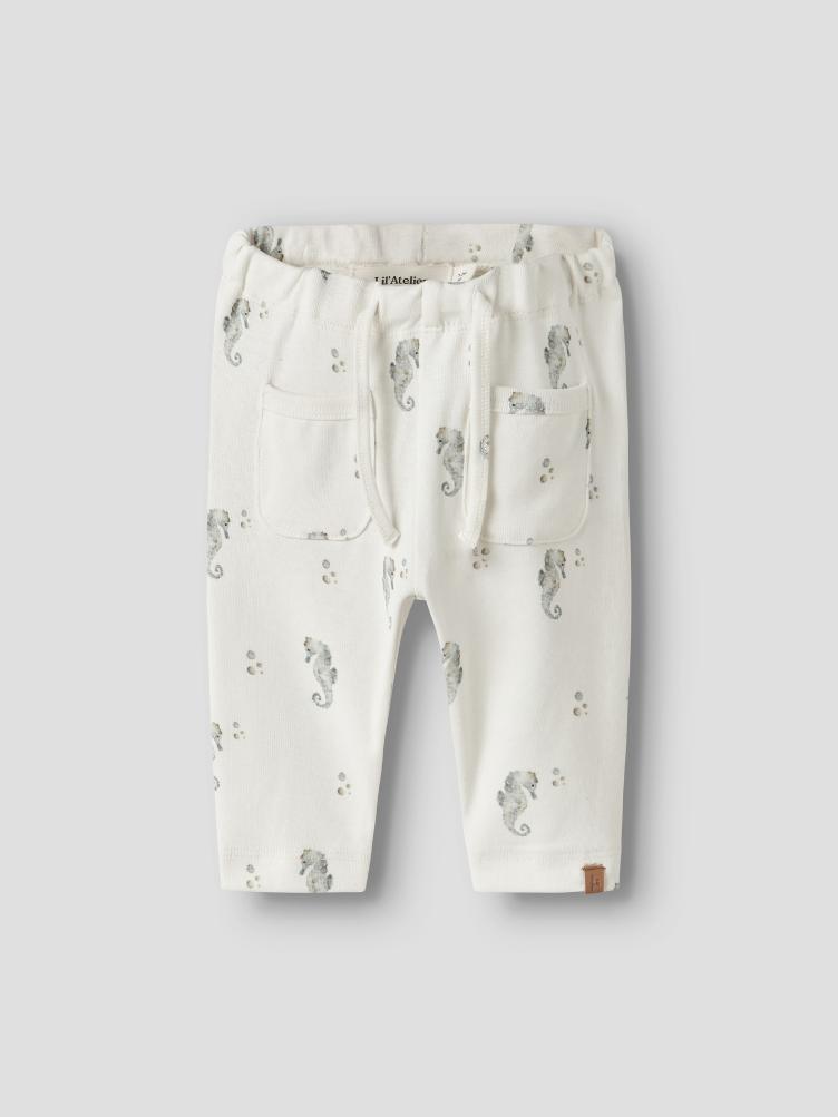 Lil’ Atelier Baby Hose Gayo Seahorse – Coconut Milk - 3