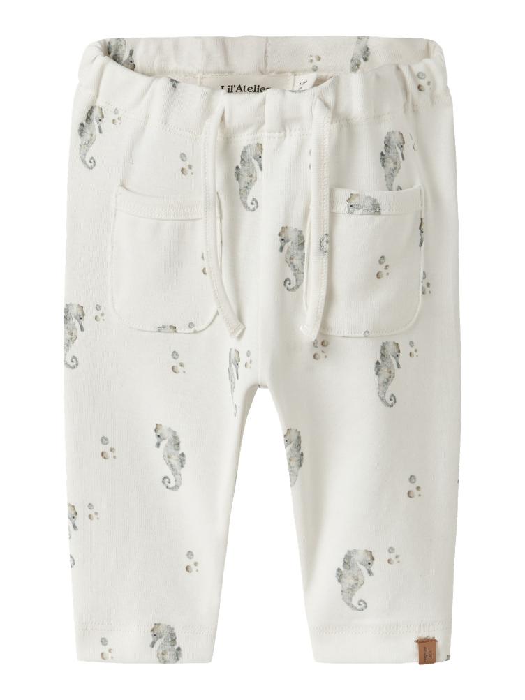 Lil’ Atelier Baby Hose Gayo Seahorse – Coconut Milk - 2