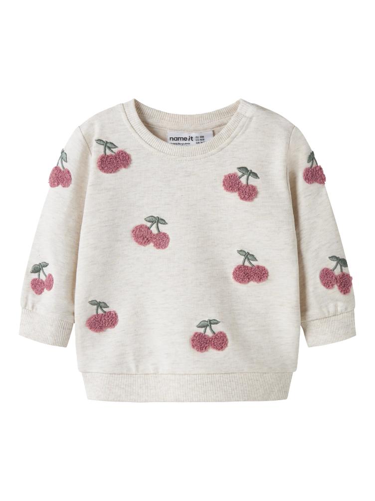 Name It Baby Sweatshirt Fairy – Peyote Melange - 1