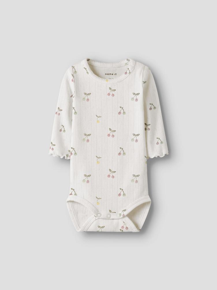 Name It Baby Body Cherry – Cloud Dancer - 4