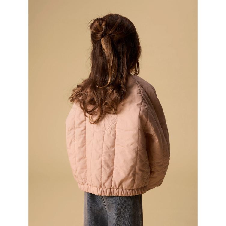 Lil’ Atelier – Bomber Jacket aus Bio-Baumwolle (Poplin) mit Zip Guard