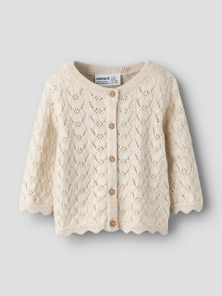 Name It Baby Strickcardigan Harriet – Peyote Melange - 3